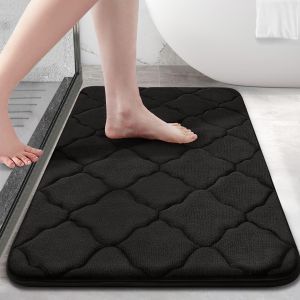 OLANLY Microfiber Bathroom Rug